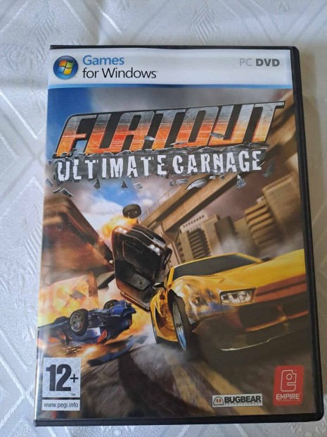 Flatout Ultimate Carnage PC DVD