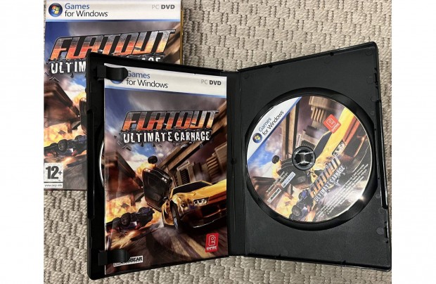 Flatout Ultimate Carnage (PC-DVD) szmtgpes PC jtk jtkprogram