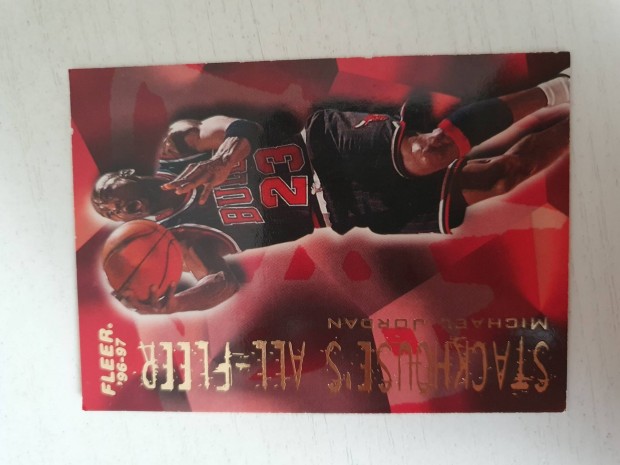 Fleer Michael Jordan kosaras krtya