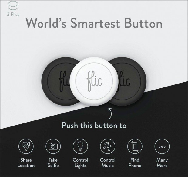 Flic button v1 okos bluetooth gomb