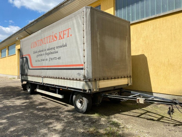 Fliegl Zps 100 ponyvs ptkocsi