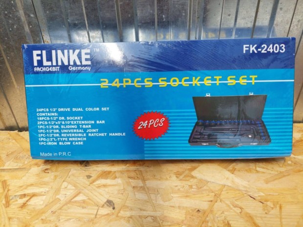 Flinke 24 rszes dugkulcs kszlet FK2403