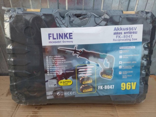 Flinke akkus orrfrsz 2 akkuval, 3 pengvel 96V FK-8047