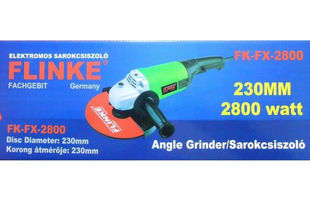 Flinke nagy sarokcsiszol flex 2800W 230mm