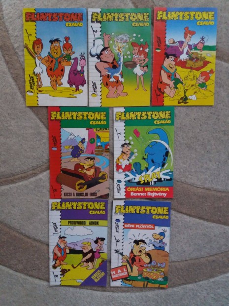 Flintstone csald vol 1. 1-3., 6-9. szmok (Interprint)
