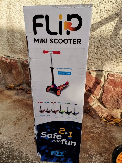 Flip mini scooter. 2in1 safe and fun