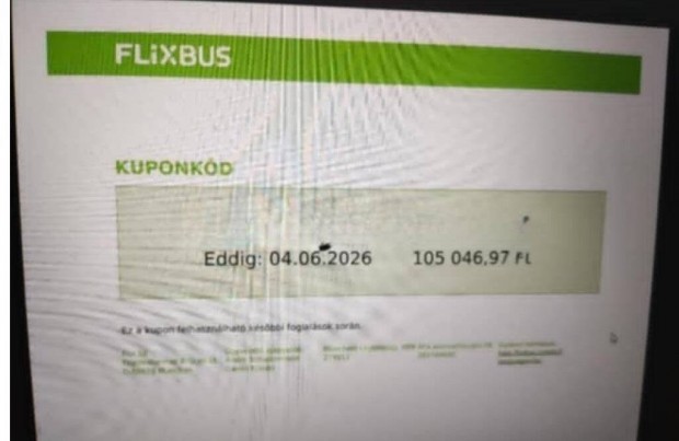 Flixbus utazsi kupon
