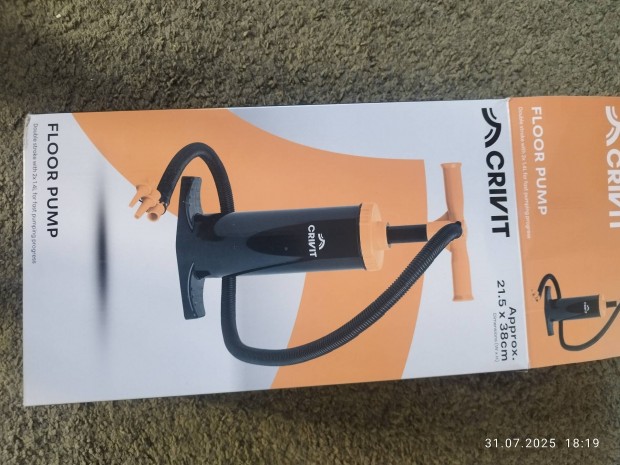 Floor pump lidlben vásárolt,nem használt