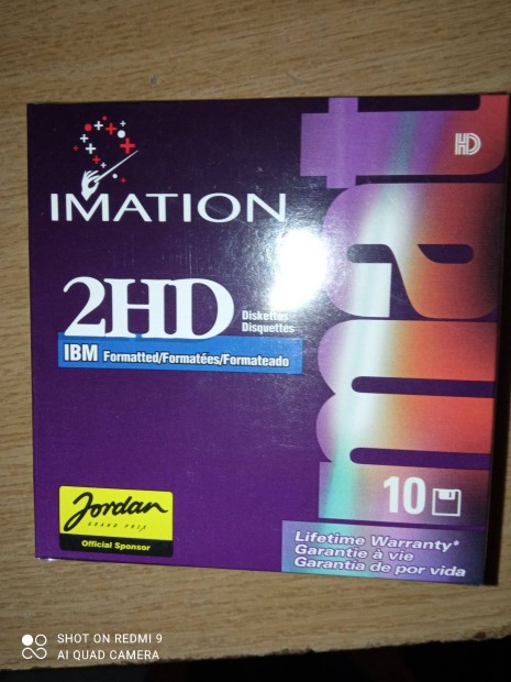 Floppylemez 3,5 Imation 2HD bontatlan csomag