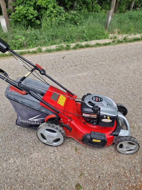 Florabest Alko önjárós fűgyűjtős Briggs motoros nagykerekű fűnyíró