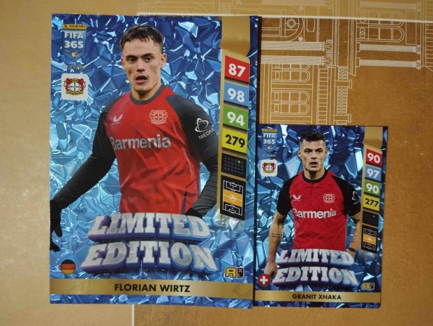 Florian Wirtz Bayer Leverkusen FIFA 365 2025 XXL Limited focis kártya
