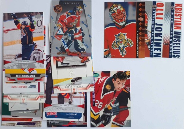 Florida Panthers NHL krtya Vanbiesbrouck, Jokinen Huselius