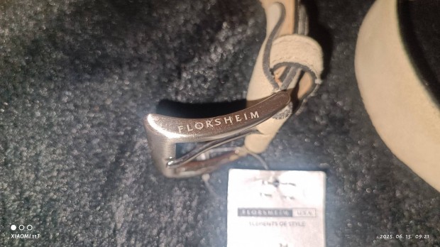 Florsheim új bőr öv, elegancia, minőség. Italy. Gyönyörű. Posta