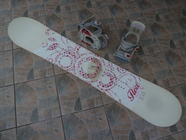 Flow Infinia snowboard lap kts, karc mentes szp llapotban waxolv