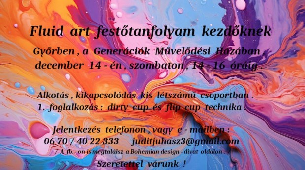 Fluid Art festtanfolyam kezdknek