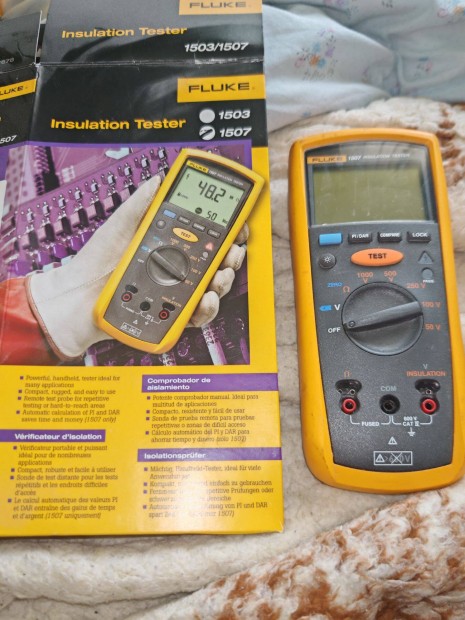Fluke 1507 szigetelés ellenállás mérő
