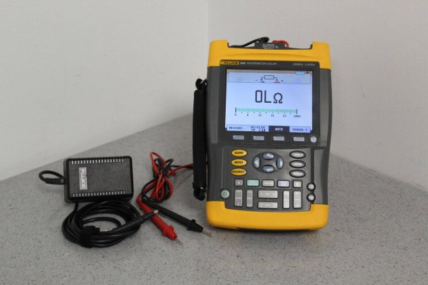 Fluke 199C 200MHz 2.5GSs digitlis oszcilloszkp szkpos multimter Mu