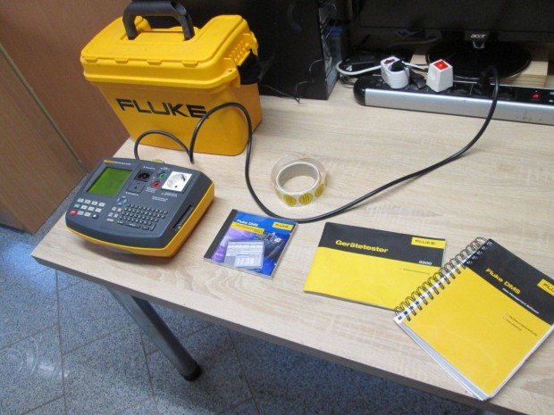 Fluke 6500 kszlktesztel