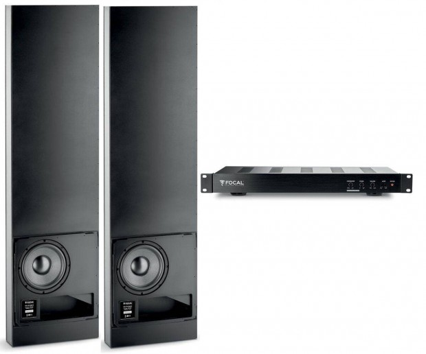 Focal 2X100 Iwsub8 + erst sztere hifi rendszer