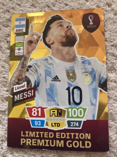Focikrtya 2022 Limited Edition Messi 