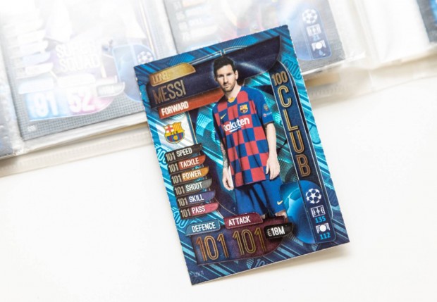 Fociskrtya album Messi 101 100+130 db