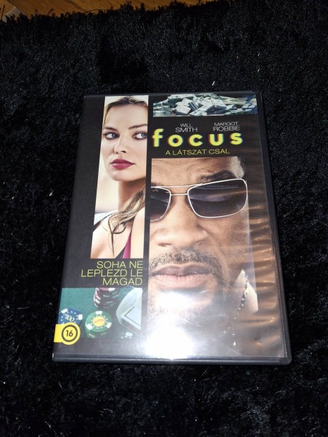 Focus  A ltszat csal DVD Film Will Smith