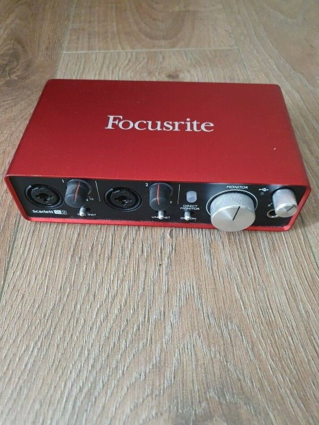 Focusrite Scarlett 2i2 2nd genercis Kls Hangkrtya