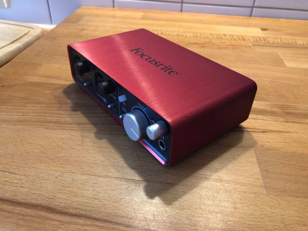 Focusrite Scarlett 2i2 usb Kls Hangkrtya audi interfsz