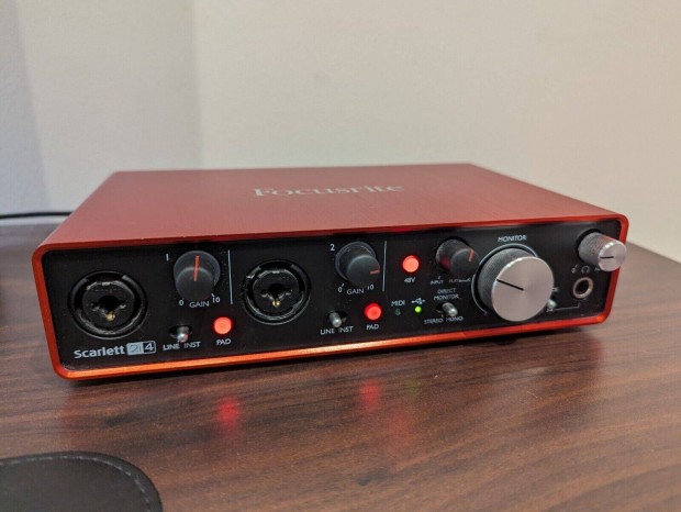 Focusrite Scarlett 2i4 2nd Gen USB kls hangkrtya