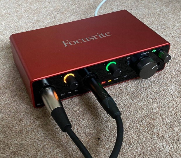 Focusrite Scarlett 4i4 3rd Gen USB hangkrtya