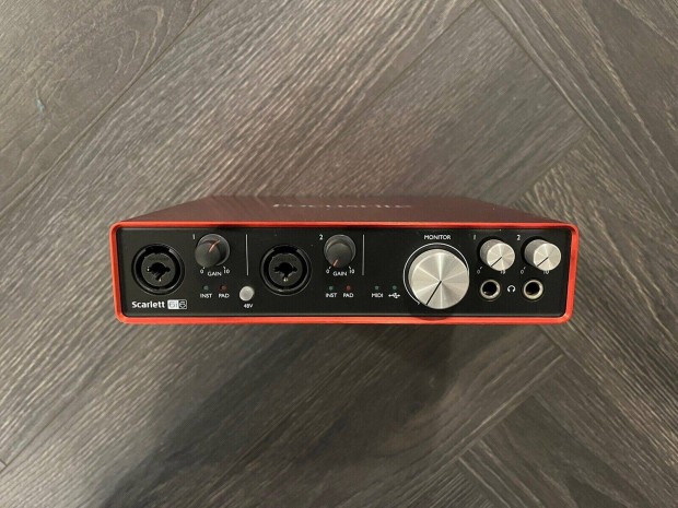 Focusrite Scarlett 6i6 2nd gen interfsz kls hangkrtya