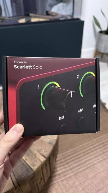 Focusrite Scarlett Solo 4th Gen kls hangkrtya