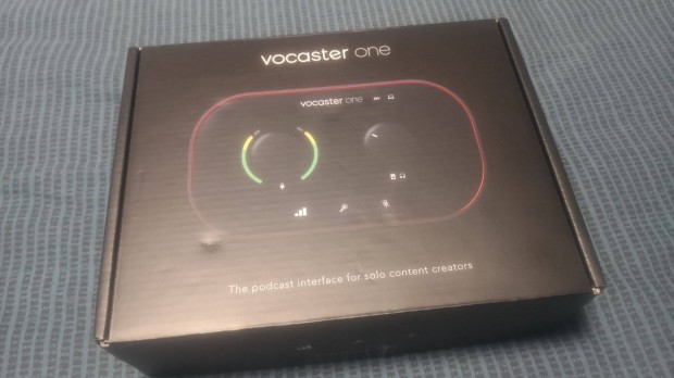 Focusrite Vocaster One Black Podcast kever