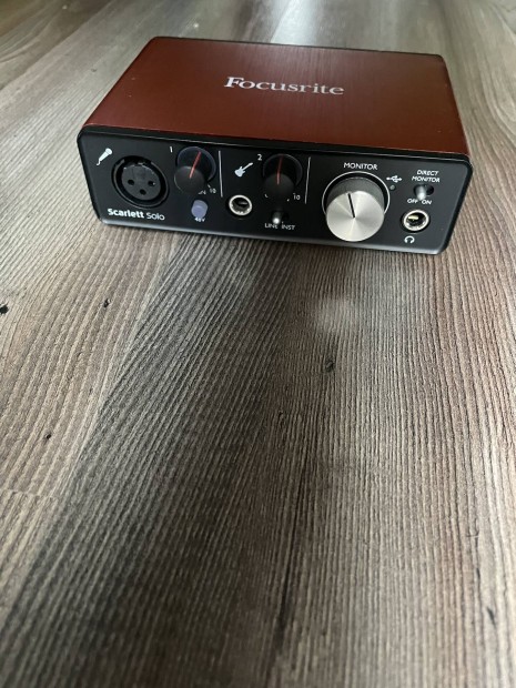 Focusrite scarlet solo gen2