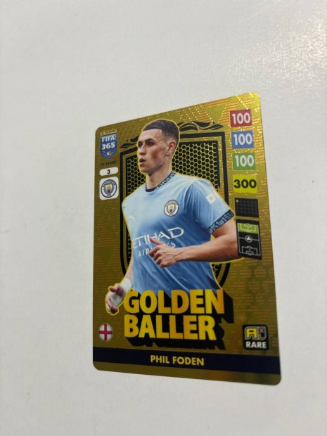 Foden Rare focis krtya Panini 2025