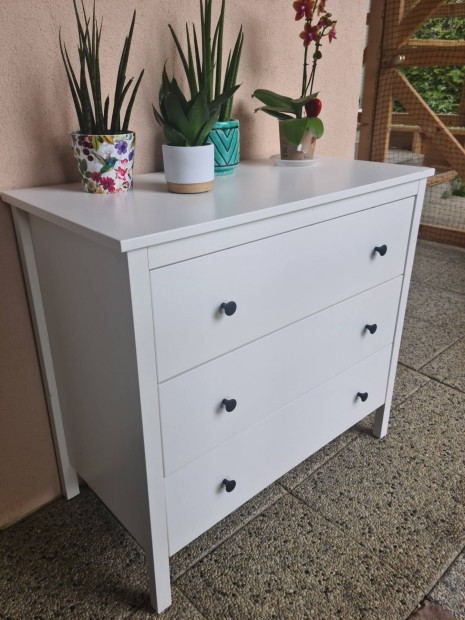 Foglalt :D IKEA " Koppang " 3 fiókos fehér komód