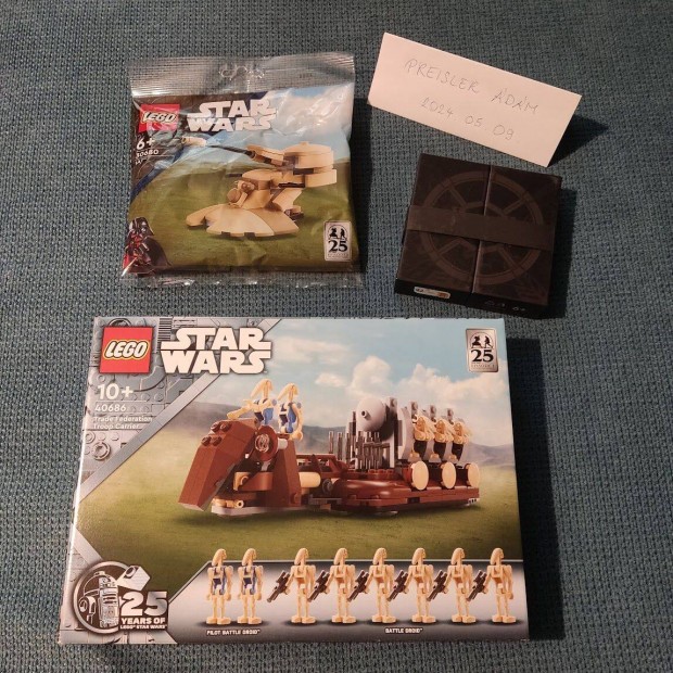 Foglalva! 2024-es LEGO Star Wars nap GWP csomag 40686 30680 5008818
