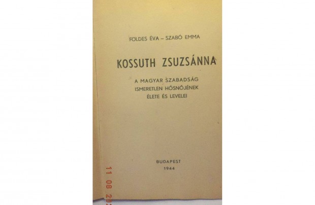 Fldes va - Szab Emma: Kossuth Zsuzsanna