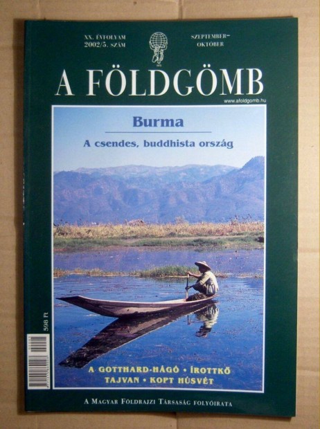 Földgömb 2002/05.(189.)szám Szeptember/Október (2kép+tartalom)