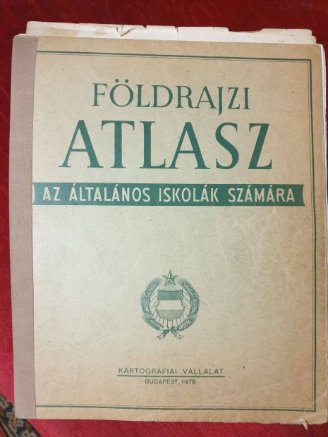Fldrajzi Atlasz - Karthographia / ltalnos Iskola
