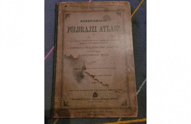 Fldrajzi atlasz 1898 bl