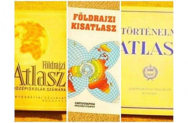 Fldrajzi atlasz. Fldrajzi kisatlasz. Trtnelmi atlasz