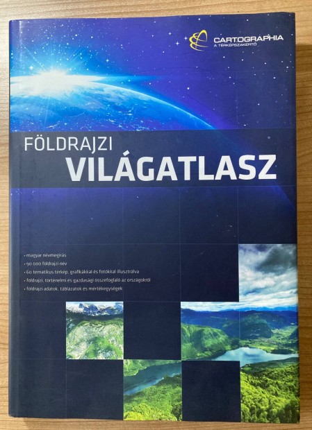 Fldrajzi vilgatlasz (5.000 Ft)