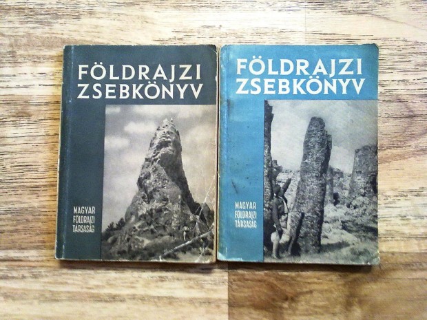 Földrajzi zsebkönyv X. és XII. évfolyam (a két könyv együtt 1000 Ft)