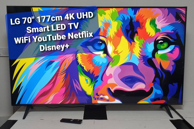 Flis LG 70" 177cm 4K AI UHD Smart WiFi LED TV