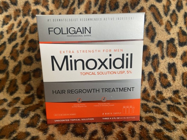 Foligain 5% minoxidil 3 flakon ron Alul!!!!