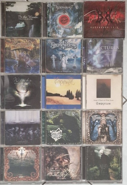 Folk-Viking-Progresszv Black,Death Metal CD-Pack