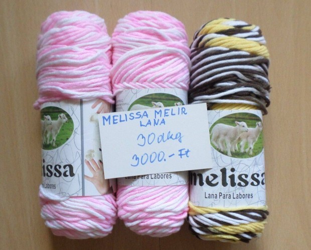 Fonal Melissa melir lana 30 dkg