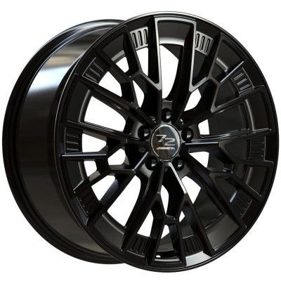 Fondmetal 1972 (8300) Fényes fekete 9X20 5X120 ET39 CB72,5 | alufelni