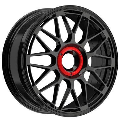 Fondmetal 9EVO Monodado Glossy Black 12X20 CenterLock X 130 ET47 CB0